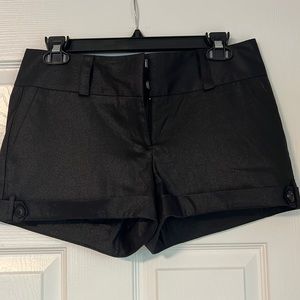 Black Shimmer Charolette Rouse Dress Shorts